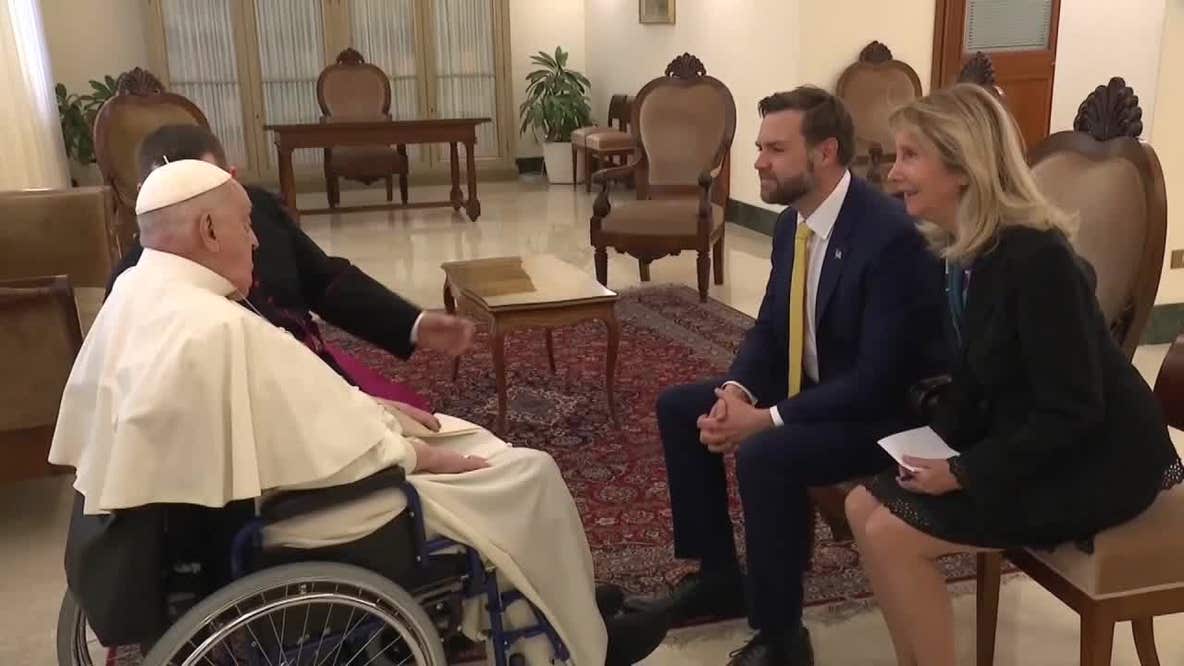 JD Vance meets with Pope Francis on Easter